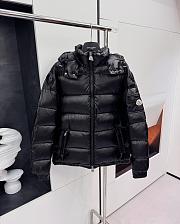 Okify Moncler Classic Black Down Jacket  - 1