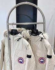 Okify Canada Goose White Down Jacket XS-2XL - 4