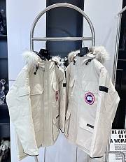 Okify Canada Goose White Down Jacket XS-2XL - 2