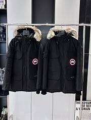 Okify Canada Goose Black Down Jacket XS-2XL - 1