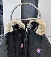 Okify Canada Goose Black Down Jacket XS-2XL - 4