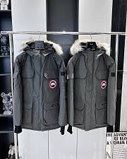 Okify Canada Goose Gray Grey Down Jacket XS-2XL - 1