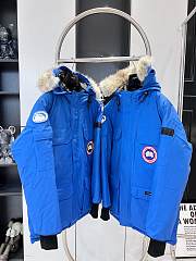 Okify Canada Goose Blue Down Jacket XS-2XL - 3