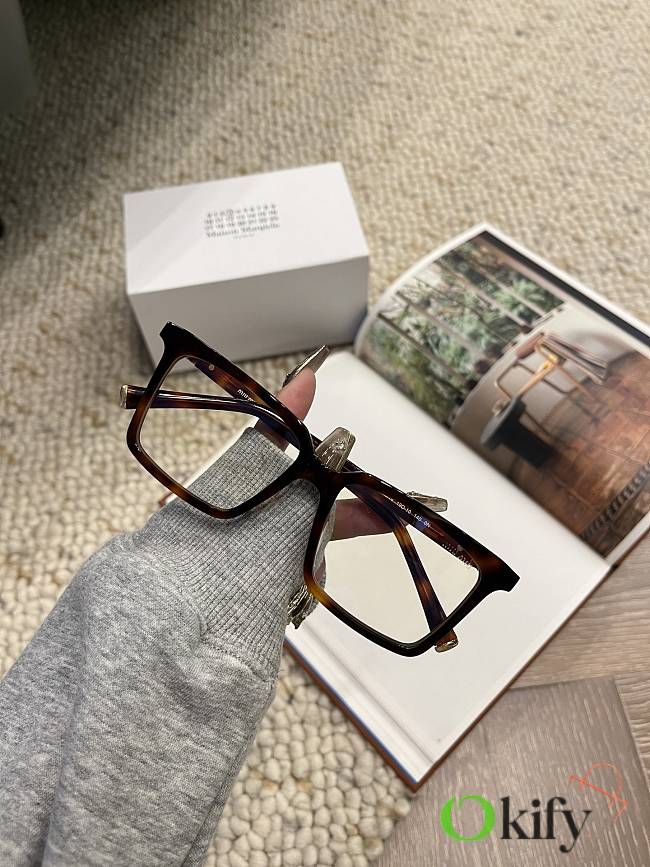 Okify MiuMiu Amber Frame Glasses 18938 - 1