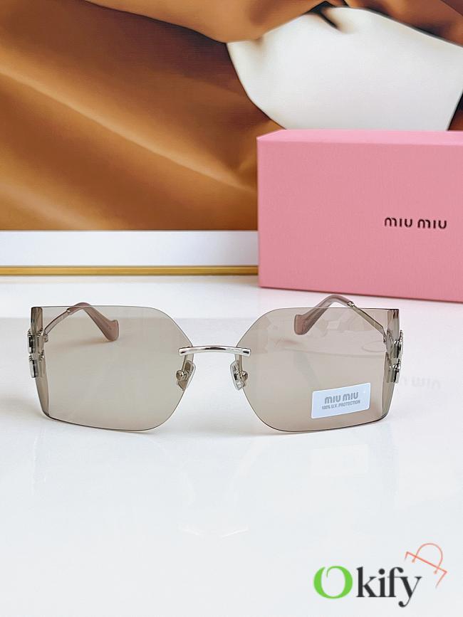 Okify MiuMiu Silver Zeiss lens 18945 - 1