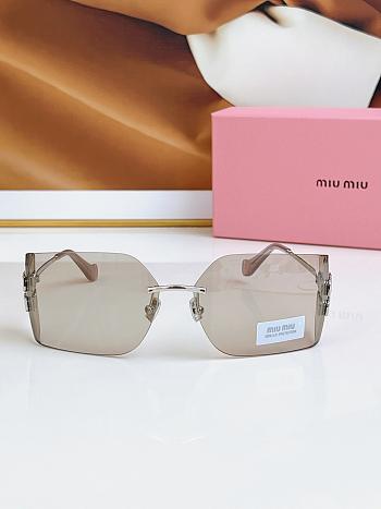 Okify MiuMiu Silver Zeiss lens 18945