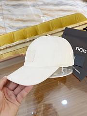 Okify Dolce & Gabbana White Cap 18956 - 3