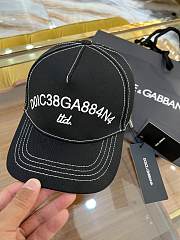 Okify Dolce & Gabbana Black Cap 18959 - 1