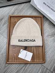 Okify Balenciaga Beige Beanie  - 1