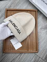 Okify Balenciaga Beige Beanie  - 2