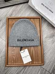 Okify Balenciaga Grey Gray Beanie  - 1