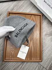 Okify Balenciaga Grey Gray Beanie  - 3