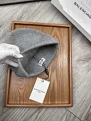 Okify Balenciaga Grey Gray Beanie  - 2