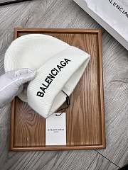 Okify Balenciaga White Beanie  - 4