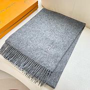 Okify Louis Vuitton cashmere scarf 180x32cm 18968 - 3