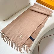 Okify Louis Vuitton cashmere scarf 180x32cm 18969 - 2