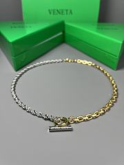 Okify Bottega Veneta Gold And Silver Necklace  - 1