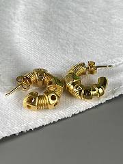 Okify Bottega Veneta Gold/Silver Earrings  - 3