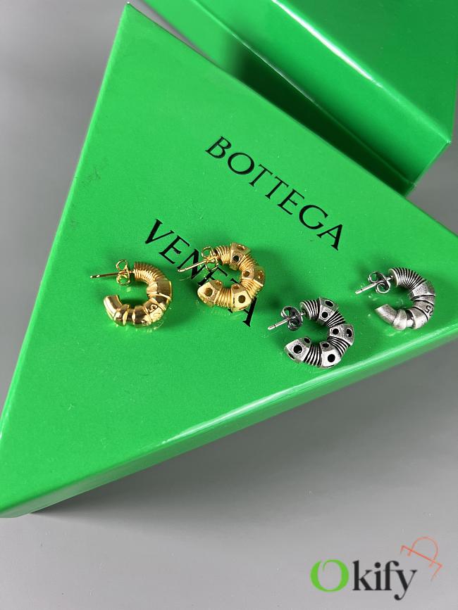 Okify Bottega Veneta Gold/Silver Earrings  - 1