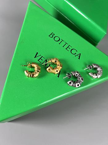 Okify Bottega Veneta Gold/Silver Earrings 