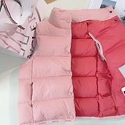 Okify Moncler Badia Pink Down Gilet  - 2