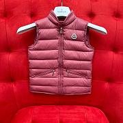 Okify Moncler Longue Saison Red Down Gilet 100-180cm - 1