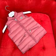 Okify Moncler Longue Saison Red Down Gilet 100-180cm - 2