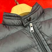 Okify Moncler Longue Saison Black Down Gilet 100-180cm - 4