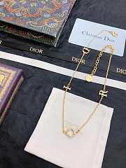 Okify Dior D-I-O-R letter necklace - 1