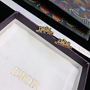 Okify Dior Letter With Multicolor Earrings  - 1