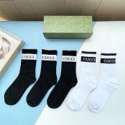 Okify Gucci Set 5 pairs of socks 19004 - 1