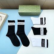 Okify Gucci Set 5 pairs of socks 19004 - 3