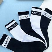 Okify Gucci Set 5 pairs of socks 19004 - 2