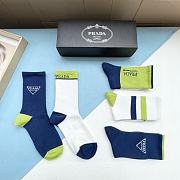 Okify Prada Set 5 pairs of socks 19005 - 4