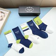 Okify Prada Set 5 pairs of socks 19005 - 3