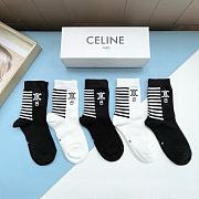 Okify Celine Set 5 pairs of socks 19011 - 1