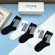 Okify Celine Set 5 pairs of socks 19011 - 4