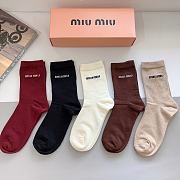 Okify Celine Set 5 pairs of socks 19012 - 1