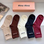 Okify Celine Set 5 pairs of socks 19012 - 2