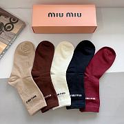 Okify Celine Set 5 pairs of socks 19012 - 3