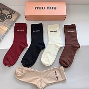 Okify Celine Set 5 pairs of socks 19012 - 4