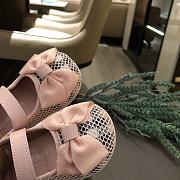 Okify Burberry Plaid and Mesh Pink Shoes for kids EU 14-25 - 4