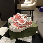 Okify Gucci Pink Shoes for kids EU20-25 - 2