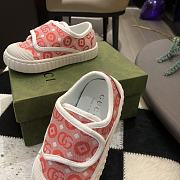 Okify Gucci Pink Shoes for kids EU20-25 - 3