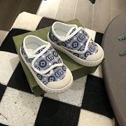 Okify Gucci Blue Shoes for kids EU20-25 - 4