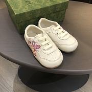 Okify Gucci Dad Sneakers With Pink Rabbit for kids EU20-25 - 2