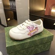 Okify Gucci Dad Sneakers With Pink Rabbit for kids EU20-25 - 3