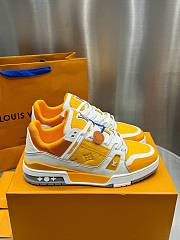 Okify Louis Vuitton Limited Edition Retro Yellow Basketball Sneakers EU35-45 - 1