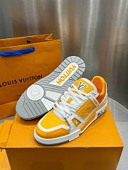 Okify Louis Vuitton Limited Edition Retro Yellow Basketball Sneakers EU35-45 - 5