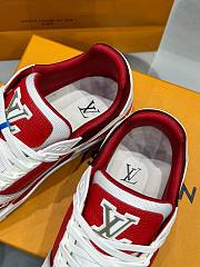 Okify Louis Vuitton Limited Edition Retro Red Basketball Sneakers EU35-45 - 2